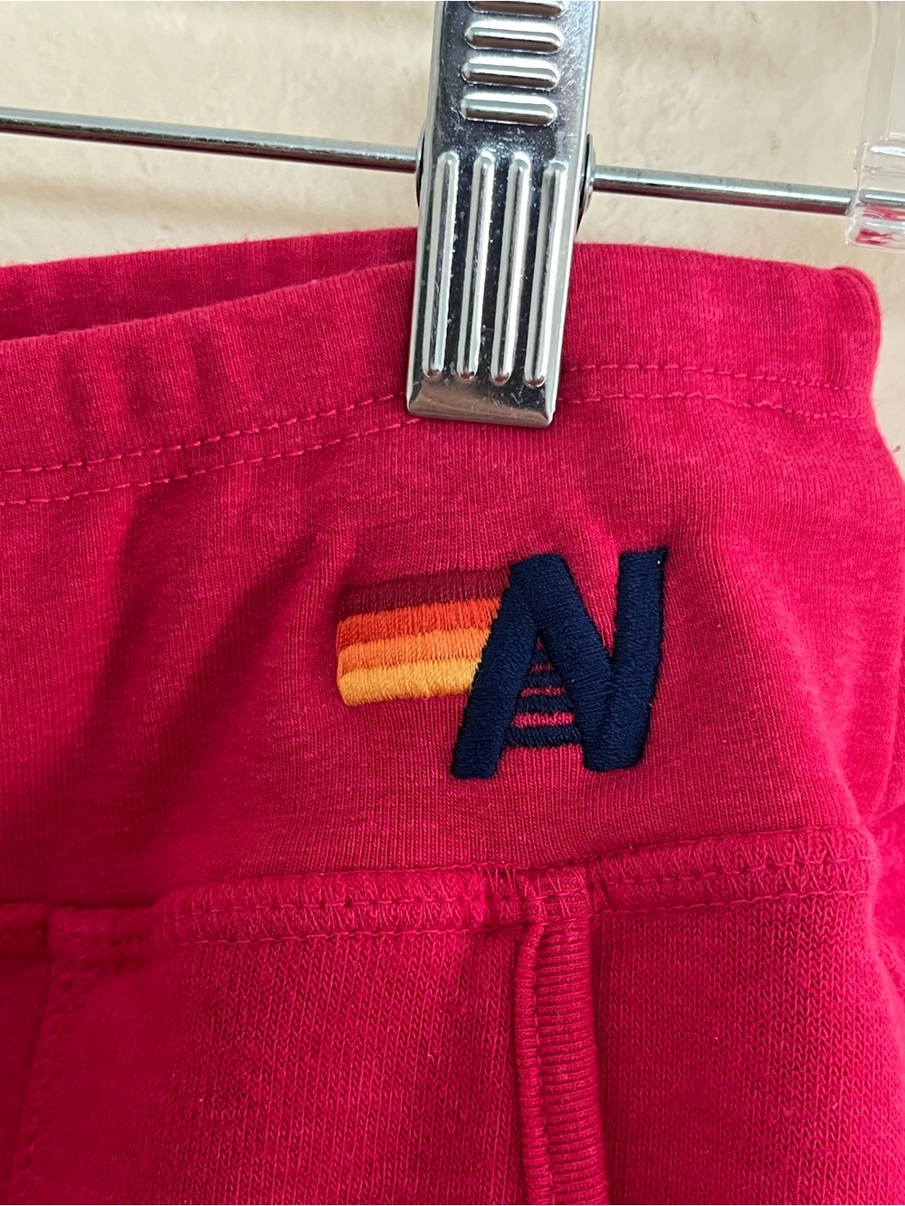 Aviator Nation Moto Drawstring Joggers Dark Pink Size Small - Picture 3 of 10